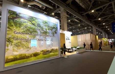 嘉鵬戶外家具閃耀亮相第56屆中國家博會